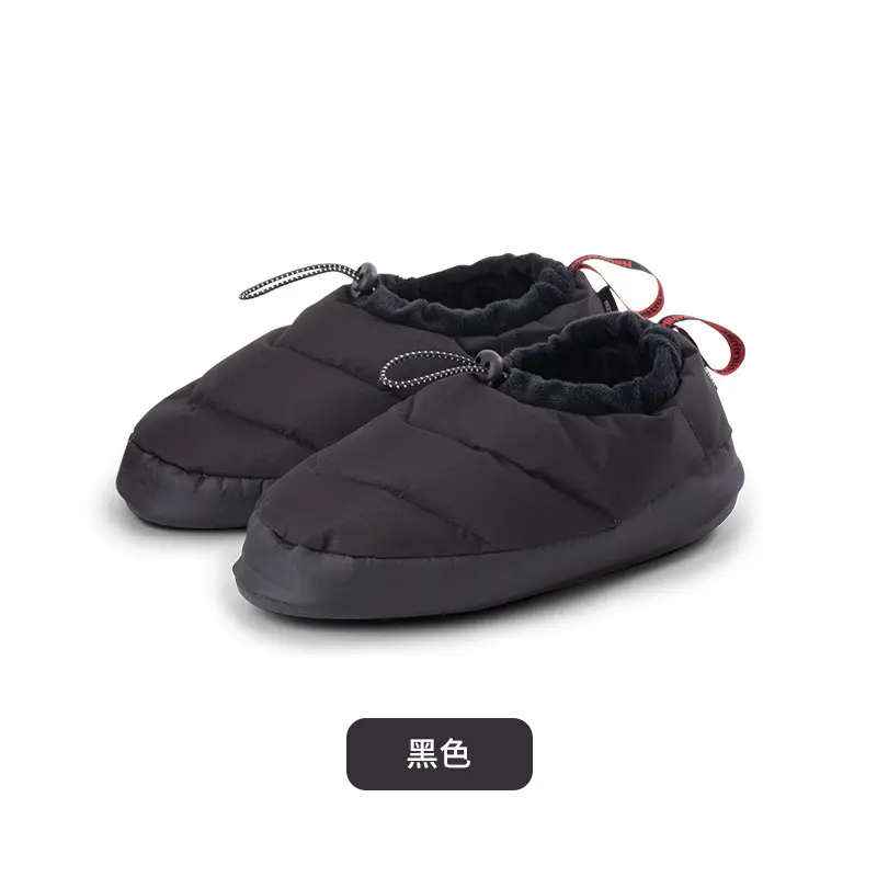 Outdoor Low Top Camp Down Shoes Boots Winter Slippers Unisex Lightweight Waterproof Windproof Casual Shoes Booties