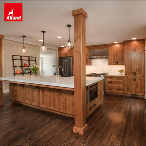 Allandcabinet: Gabinetes Shaker de Alder Knotty para <span class=keywords><strong>Cocina</strong></span>, con Puertas y Frentes de Cajones, para Reemplazo, Remodelación y Diseños de Cocinas Nuevas con Isla - Product Image 2