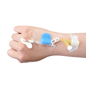 Apósito Médico para Catéter Intravenoso con Velcro, Fijador de Catéter, Fijación Rígida, Película Transparente de PU, Apósito para Cánula, Certificado CE Clase II - Product Image 1