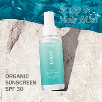 BLIW – Spray de réparation de cheveux biologique personnalisé, 100ML, pulvérisation de brume capillaire SPF 30, crème solaire, haute qualité