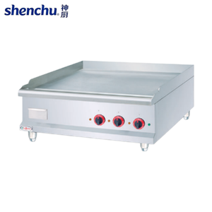 Plaque <span class=keywords><strong>de</strong></span> cuisson électrique plate à deux zones <span class=keywords><strong>de</strong></span> température indépendantes, 8 kW, en acier inoxydable 304, pour comptoir, équipement <span class=keywords><strong>de</strong></span> cuisson - Product Image 2