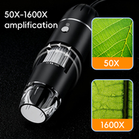 Microscopio Digital Dearsee 3 en 1 USB para Reparación de Móviles Android Tipo-C 50x a 1600x