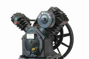 Compresor de Aire Industrial de Alta Resistencia con Tanque Receptor de Aire, Compresor de Pistón de Dos Cilindros para Uso en Talleres y Fábricas - Product Image 4