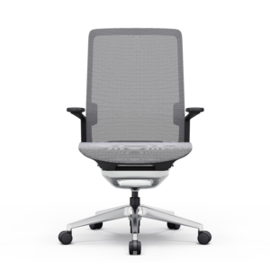 Nouvelle <span class=keywords><strong>chaise</strong></span> de bureau ergonomique haut de gamme en maille, pivotante et réglable, avec dossier en alliage d'aluminium et coussin épais, pour cadre dirigeant de luxe - Product Image 1