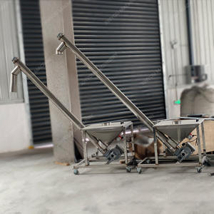 Alimentador Espiral Industrial em Aço Inoxidável, Máquina de Alimentação Automática Flexível para Grãos, Granulados e Pó - Product Image 4