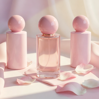 Botol Parfum Mewah 30ml 50ml 100ml Kemasan Parfum Kaca Kosong Botol Semprot Parfum dengan Kemasan