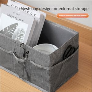 High Quality <b>Folding</b> Cationic Fabric Wardrobe Organizer <b>Storage</b> <b>Box</b> Desktop Organizing and <b>Storage</b> <b>Box</b> for Clothes - Product Image 3