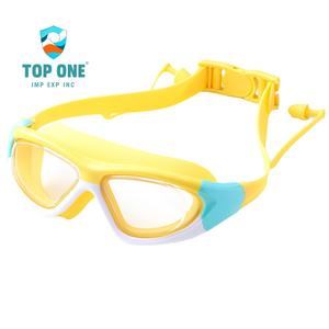 TopOne prix de gros lunettes de natation anti-buée pour enfants avec étui - Product Image 4