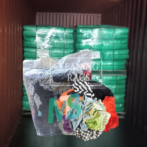 ผ้าเช็ดทำความสะอาดทำจากผ้าฝ้ายรีไซเคิล ซึมซับได้ดีเยี่ยม สำหรับงานตัดเย็บและอุตสาหกรรม - Product Image 1