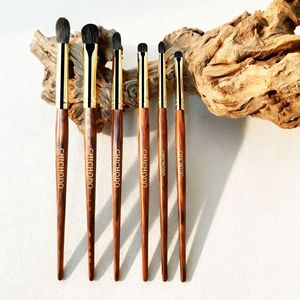 Cangzhou <b>Makeup</b> Brush Animal Hair Wooden Handle Round Shape For Eyeshadow Application - Product Image 2