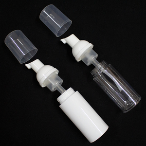 Bouteille d'emballage <span class=keywords><strong>individuel</strong></span> de désinfectant pour les mains blanc de 30ml/40ml/80ml/100ml, bouteille de shampooing moussant, <span class=keywords><strong>pompe</strong></span> à mousse - Product Image 5