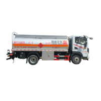 Camion-citerne à carburant de 10 tonnes, 10000L, diesel, essence, avec pompe à carburant