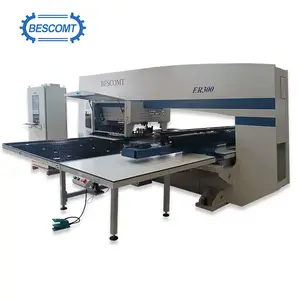 Servo Type CNC Turret Stamping Machine With Factory Price Sheet Metal CNC Turret Punch Machine New Design 2023