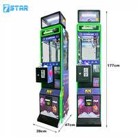 Machine à griffes mini premium de haute qualité pour jeux à monnayeur, vente en gros de petits jouets et poupées, compatible billets de dollar