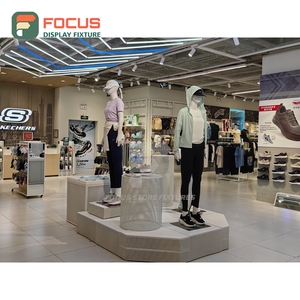 New Design Brand Store Metal Wall Display Retail Solution Provider Apparel Store - Product Image 4