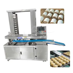 HNOC Mooncake Máquina de Alinhamento de Bandeja para Pão Alimentar Pão de Abacaxi Bandeja para Bolo Máquina de Alinhamento