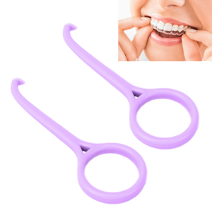 Gancho de extracción de <span class=keywords><strong>ortodoncia</strong></span> <span class=keywords><strong>Invisalign</strong></span> & Braces Herramienta de higiene bucal Dental & Braces Gancho de extracción Dientes Multiusos - Product Image 1