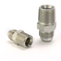 Adaptateur raccord de tuyau JIC mâle cône 74 degrés BSPT mâle connecteur fileté réglable pour 1JT-SP hydraulique