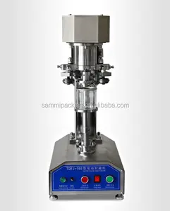 Полуавтоматическая Машина Для Запечатывания Банок для металлических оловянных пластиковых алюминиевых банок для химической упаковки пищевых напитков