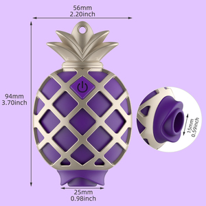 Vibrateur Ananas Sex Shop Sucette Masseur de Mamelon Produits pour Adultes Masturbateur Féminin Stimulateur Clitoridien Jouets Sexuels pour Couple - Product Image 6