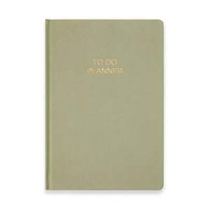 Carnets écologiques personnalisables en tissu de lin avec logo doré, couverture rigide, journaux de bien-être, planificateur A5, journal de lecture, livre de gratitude, agenda - Product Image 3