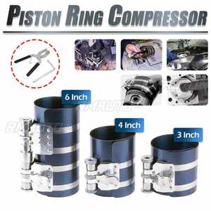 3'' 6''Car Engine <b>Piston</b> <b>Ring</b> <b>Compressor</b> Tool Installer Band Ratcheting 53mm-150mm Engine Ratchet Type Clamp Band Installer - Product Image 1
