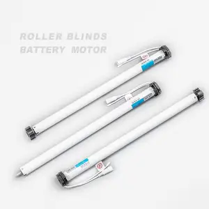 Smart Motorized Roller Shades Remote Control Blackout Blinds Motor Motorized Roller Blinds For Window