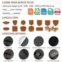 Patchs en PVC personnalisés pour extérieur, Patchs en caoutchouc PVC, Patchs Velcro PVC, incluant Patchs Jason Morale Medal, Fog, Canoe, Forward, et Patchs pour brassards, pour vêtements, chapeaux et sacs