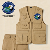 Écusson brodé de qualité supérieure, lavable, thermocollant ou à coudre, pour les passionnés d'aviation, la décoration personnalisée des uniformes et des vêtements.