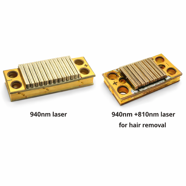 High Power Germany Special Diode Laser Bar 10Bar 16Bar 20Bar Macro Channel 755nm 808nm 1064nm Diode Laser Handle Repair
