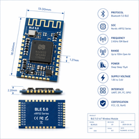 Contrôleur de bouton intelligent programmable BLE 5.0 pour appareils portables, assemblage de circuits imprimés personnalisé par le fabricant