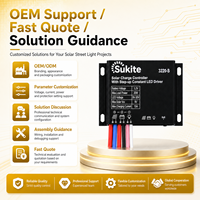 Contrôleur solaire PWM 3220 3.2V 20W 15A Sukite pour éclairage public à énergie solaire avec capteur