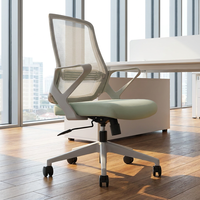 Chaise de bureau pivotante en maille respirante, idéale pour les conférences et réunions, disponible pour les commandes en gros