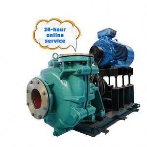 Bomba de Lodos de Arena de Hierro Fundido de 6 Pulgadas, Bomba Centrífuga Horizontal para Lodos de Arena, Grava y Minería - Product Image 1