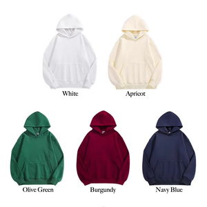 Sweat à capuche d'hiver pour homme – Motif personnalisable - Product Image 1