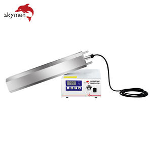 Skymen Factory Direct 360W tige de transducteur immersible à ultrasons 40Khz 28Khz dispositif de nettoyage à ultrasons électrique utilisation en laboratoire - Product Image 1