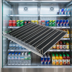 Ultra-Smooth Beverage Glide: Premium Acrylic Display Systems for Modern Stores - Product Image 1