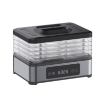 Mini Thuis Fruit Droger Energiebesparende 400W Temperatuurregeling 5 Lade Voedsel Vlees Rundvlees Groenten Dehydrator Machine