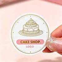 Promotion : Autocollant adhésif en vinyle holographique brillant, écologique, durable, résistant aux UV, résistant à la chaleur, imperméable, 1 pouce, pour épicerie