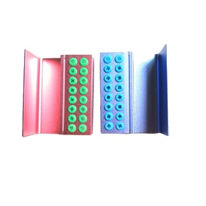 Hot Sale OEM Manual Aluminum Dental Bur Holder Stand with 10/16 Holes Silicone Ring FG RA Burs Autoclavable - Product Image 3