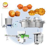 ORME Bäckereiausrüstung Automatische Cupcake-Herstellungsmaschine Englische Kuchenproduktionslinie mit Ofen