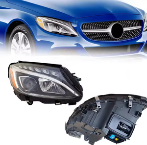 Auto Lighting System USA Type <b>LED</b> <b>Headlight</b> Assembly for Mercedes-Benz C-Class W205 2015-2018 OEM 2059061561 2059061661 - Product Image 2
