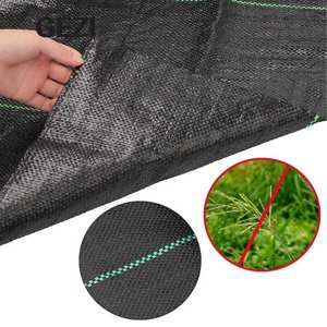 Plastik Dokumasız Su Geçirmez Peyzaj Zemin Örtüsü Kumaş File Yabancı Ot Kontrol Bariyeri Engelleyici Mat Izgara Beyaz Yeşil Kahverengi - Product Image 3