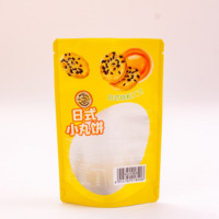 Sachet transparent personnalisé à fermeture éclair, design visible, pour l'emballage et la présentation de noix mélangées, biscuits et aliments quotidiens