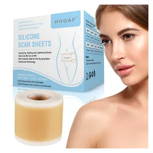 2024 popular personal use amazing hodaf sterile Reusable and Effective Scar Removal silicone scar gel remover sheet tapes