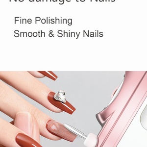 Nouveau produit : Lime à ongles ergonomique de petite taille avec lampe UV, idéale pour les voyages et l'entretien quotidien - Product Image 6