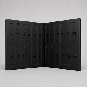 Ensemble <span class=keywords><strong>de</strong></span> mini bouteilles en forme <span class=keywords><strong>de</strong></span> livre noir personnalisé pour le <span class=keywords><strong>rhum</strong></span> et le whisky avec fermeture magnétique, calendrier <span class=keywords><strong>de</strong></span> l'avent du vin pour 24 jours <span class=keywords><strong>de</strong></span> compte <span class=keywords><strong>à</strong></span> rebours <span class=keywords><strong>de</strong></span> Noël - Product Image 3