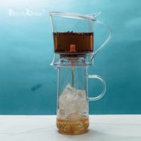 Machine à thé froid par immersion gravitaire brevetée HandyBrew, fabriquée à Taïwan, en Tritan sans BPA, OEM ODM, marque privée, pour thé glacé