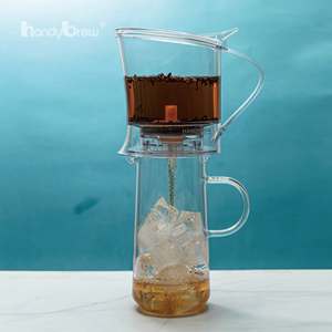 HandyBrew <b>Tea</b> Maker Large Pitcher 990ml Eastman Tritan Banquet Catering Commercial Iced Fruit <b>Infusion</b> Clever Dripper Portable - Product Image 6