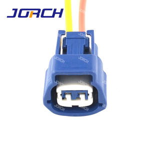 Conector impermeable automático de la serie RS de <span class=keywords><strong>2</strong></span> pines, Conector de arnés de cables automático hecho a medida 6189-0777 - Product Image 3